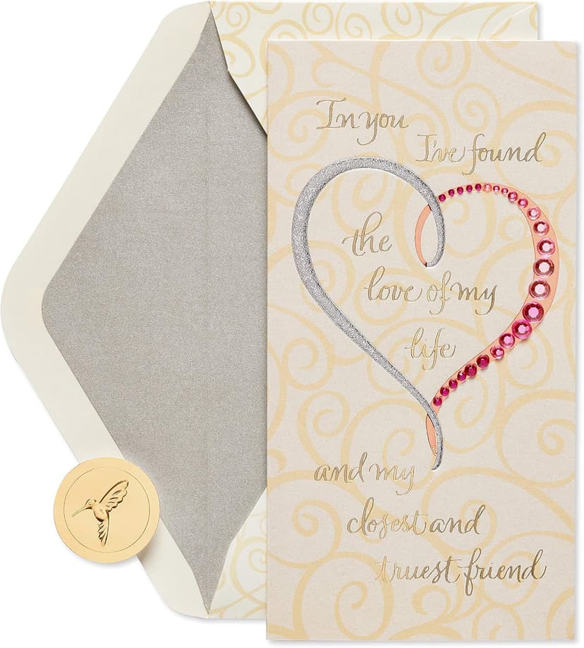 Papyrus Anniversary Card (With All My Heart)