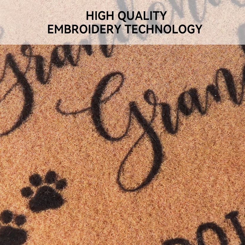 Grandma Gifts,Christmas Nana Gifts for Grandma,Gifts for Grandparents,Grandpa Gifts Birthday Gifts,Gigi Grandma Gifts from Granddaughter Grandchildren Grandson Grankids,Doormats Home Decor