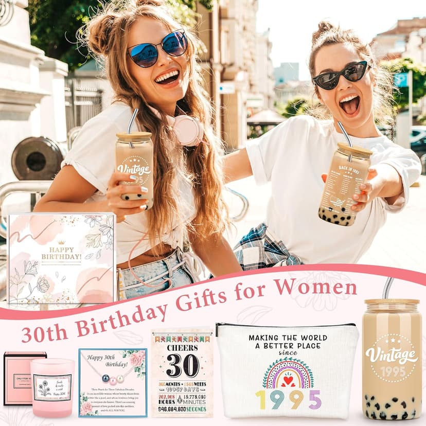 30th Birthday Gifts for Women Cool Gifts for 30 Year Old Woman 30 Gifts for Women 30s Happy 30th Birthday Gift Idea 30 Year Old Birthday Gifts for Woman 30th Birthday Gifts for Her Daughter Female