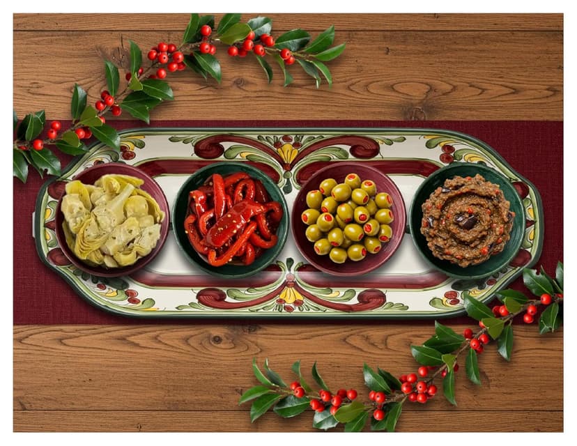 Family Style Imported Italian Gift Basket with Pasta, Sauce, Antipasto and More