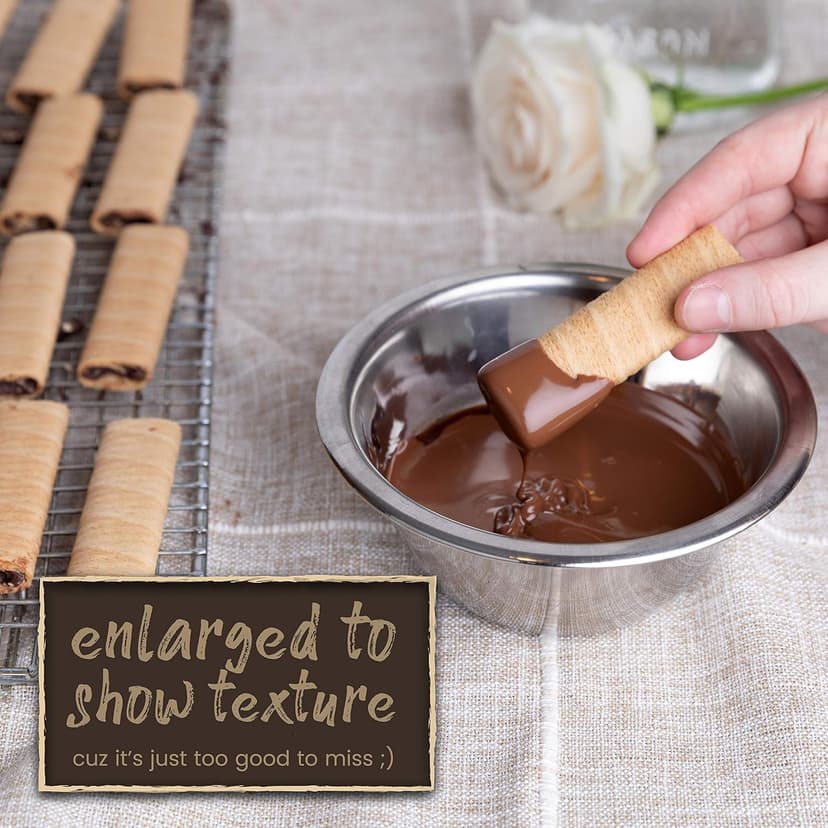 Granny Bellas Christmas Holiday Thanksgiving Gift Baskets, 15 Chocolate Wafers, Gourmet Covered Cookies, Candy Gifts Baskets for Dad , Husband, Son, Grandpa, Father, Food Delivery, Ideas for Him Her Mother, Grandmother