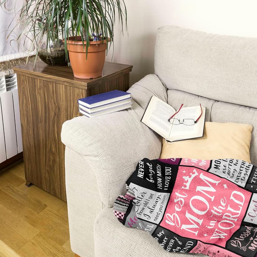 Gifts for Mom, Mom Birthday Gifts, Mom Gifts, Birthday Gift for Mom, Gifts for Moms from Daughter Son, Mama Mother Gifts, Best Mom Ever Gift, Valentines/Mothers Day to My Mom Blanket 60” x 50”