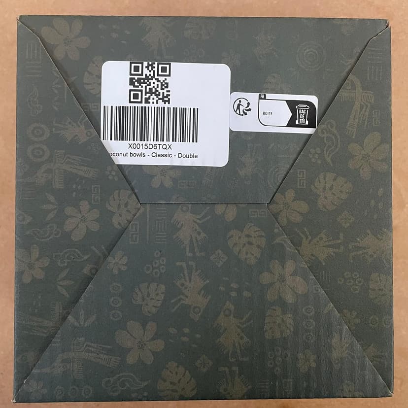 Jungle Culture 2 Polished Coconut Bowl & Wooden Spoons Set with Bamboo Straws • Natural Yoghurt & Smoothie Bowls Ideal for Ninja Creami • Healthy Coco Shell Buddha, Acai • Eco Friendly Vegan Gifts