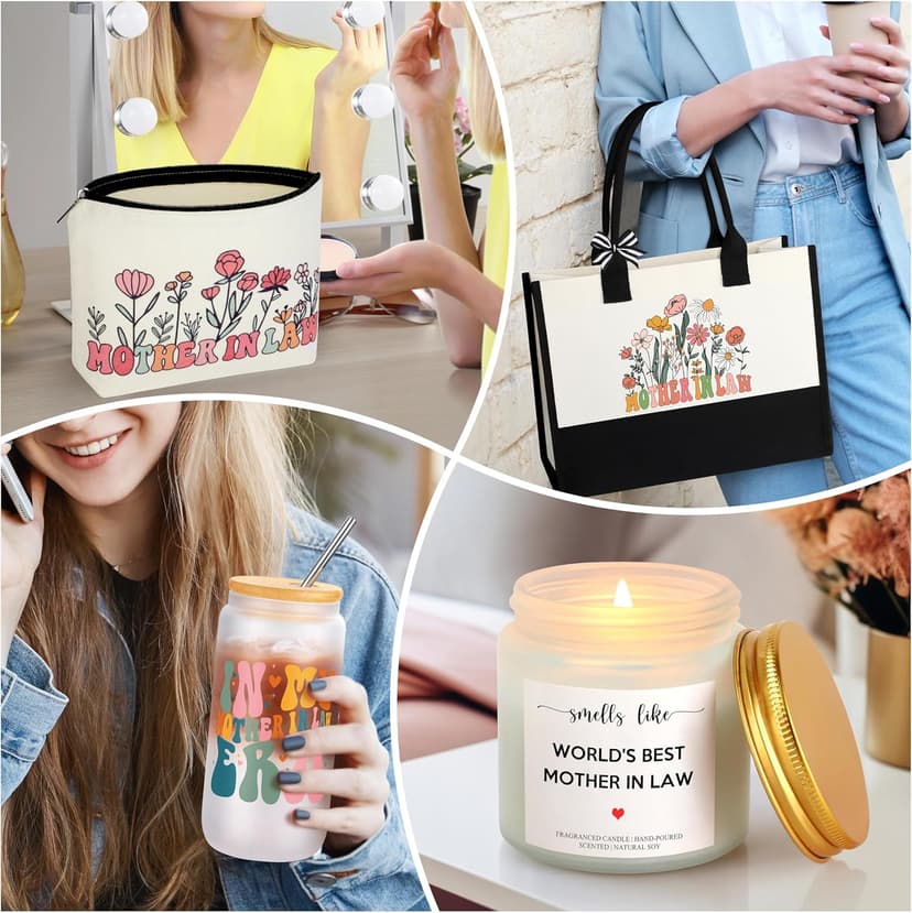 Mother in Law Gifts, Ideas Gift for Mother-in-Law, Mother of the Groom Gifts on Wedding Christmas Valentines Mothers Day