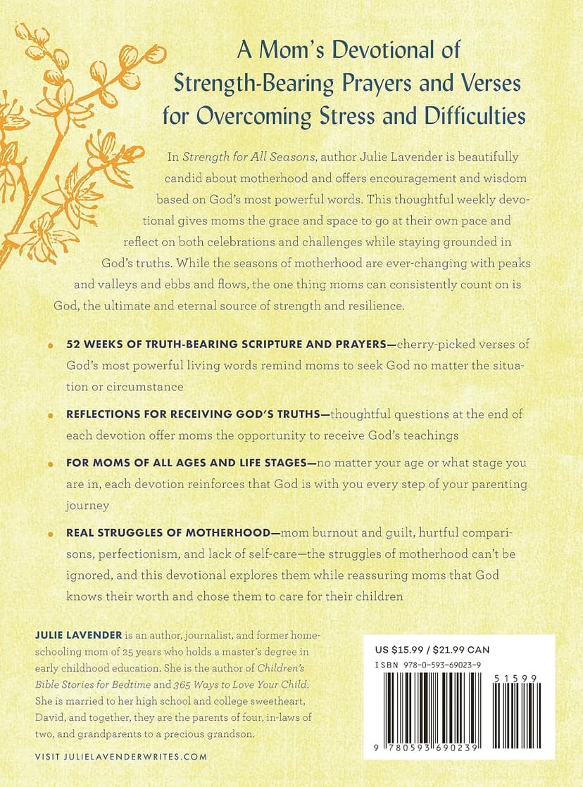 Strength for All Seasons: A Mom's Devotional of Powerful Verses and Prayers