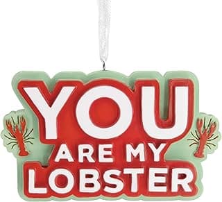 Hallmark Friends You are My Lobster Christmas Ornament, TV Show Gifts