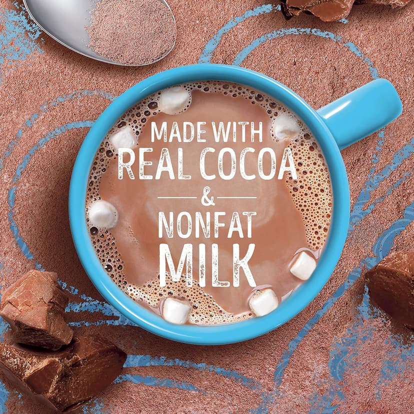 Swiss Miss Chocolate Hot Cocoa Mix With Marshmallows, 1.38 oz., 8-Count Envelopes