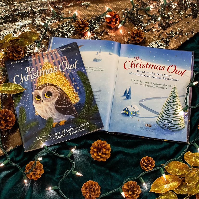 The Christmas Owl: Based on the True Story of a Little Owl Named Rockefeller