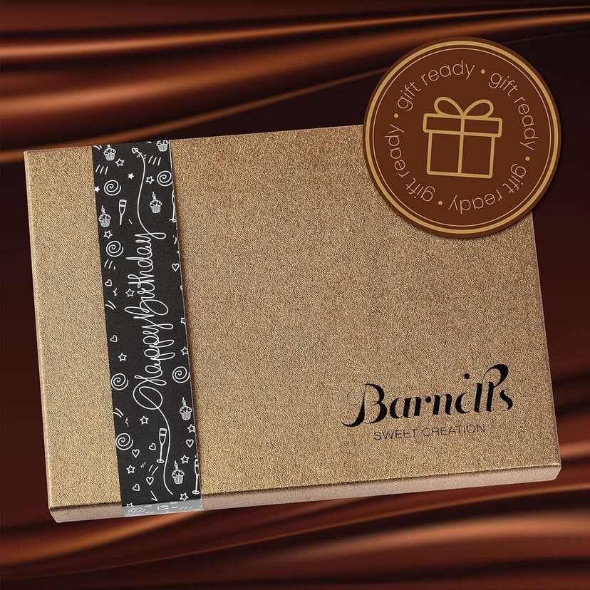 Barnetts Happy Birthday Gifts Chocolate Cookies Basket for Women, Prime for Mom, Wife, Aunt, Grandma, Niece, Daughter, Sister, Best Friend