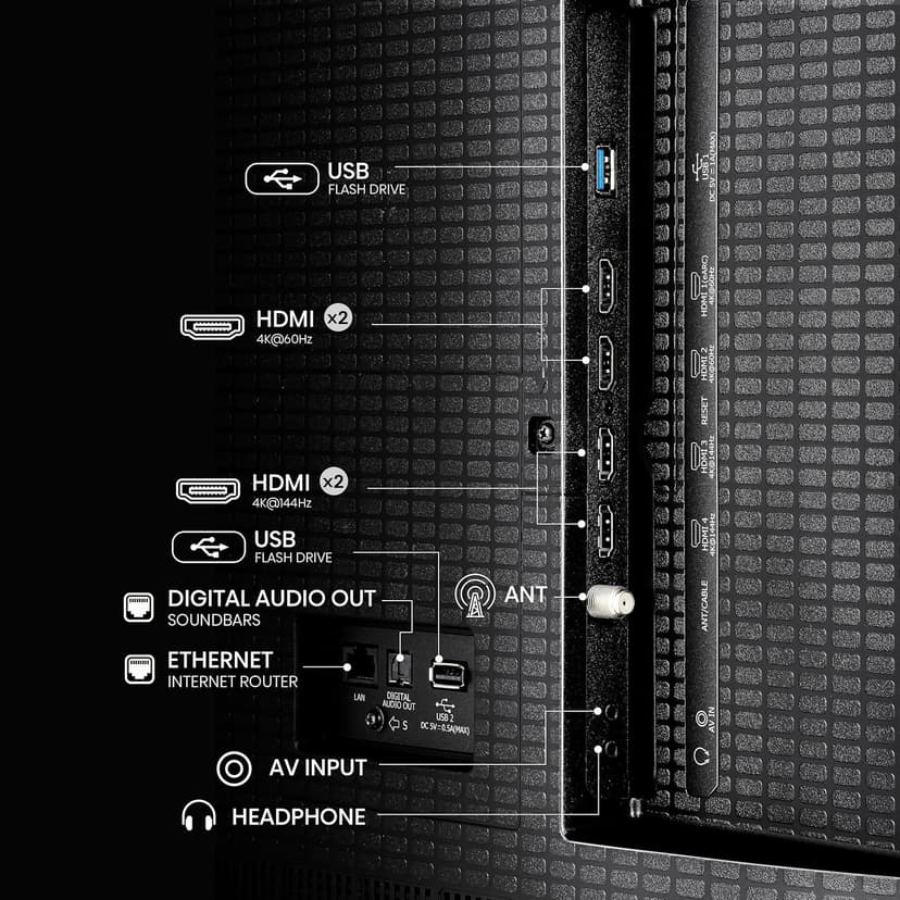 Hisense 65" Class QD6 Series (65QD6QF, 2025 Model) QLED 4K UHD Smart Fire TV, Voice Remote with Alexa, Dolby Vision, Dolby Atmos, Motion Rate 120, HDR 10+, Game Mode Plus, MEMC, VRR, ALLM