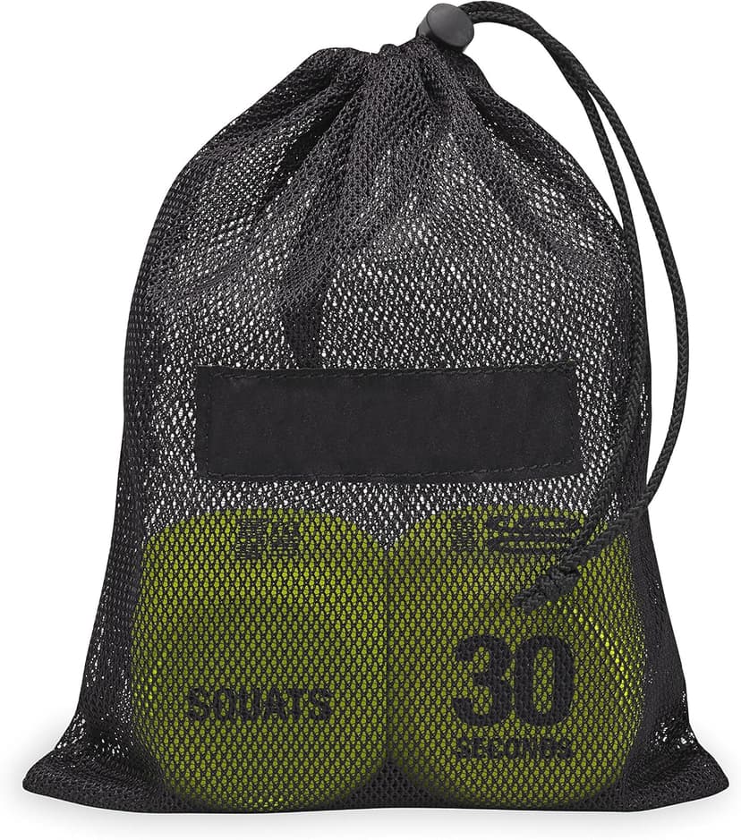 SPRI Exercise Dice (6-Sided) - Game for Group Fitness & Exercise Classes - Includes Push Ups, Squats, Lunges, Jumping Jacks, Crunches & Wildcard (Includes Carrying Bag)