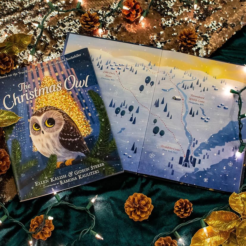 The Christmas Owl: Based on the True Story of a Little Owl Named Rockefeller