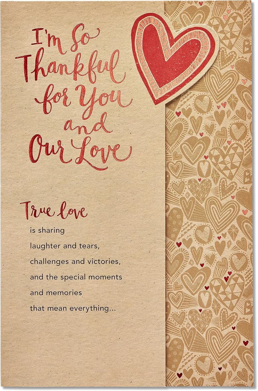 American Greetings Romantic Card (True Love)