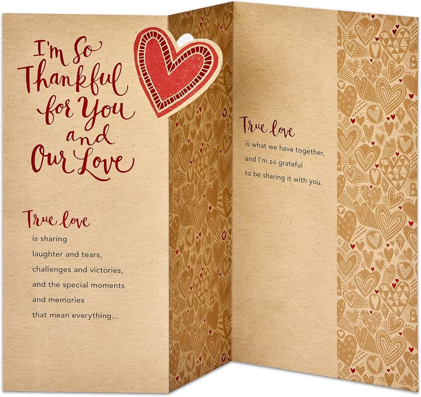 American Greetings Romantic Card (True Love)