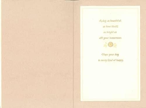 Hallmark Wedding Card (Mr. & Mrs.)
