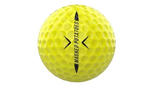 P*ss Missile Distance Golf Balls - 4-Piece Design, Surlyn Cover, High Compression Core - Lower Spin, Better Trajectory for Longer, Straighter Shots