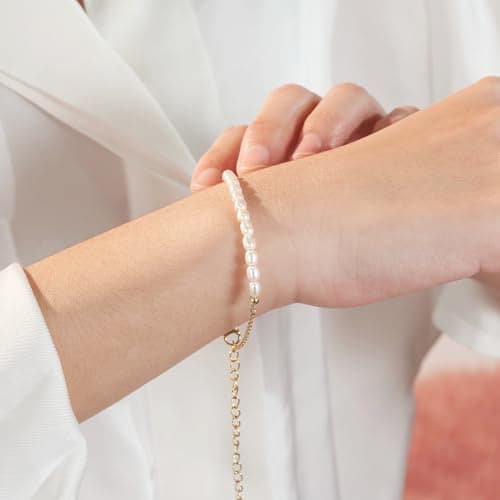 Tarsus Artificial Pearl Bracelet for Women, Mom/Mother-in-Law/Nana/Aunt/Grandma, Birthday Christmas Mothers Day Wedding Day