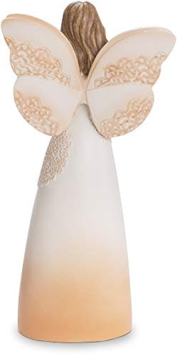 Pavilion Gift Company 19108 Aunt Angel Figurine, 6", Cream, Tan, Beige, Brown