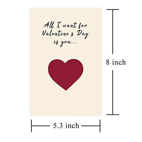 Scratch Valentines Day Card, Funny Vday Scratch Off Card, Unique Valentines Card for Husband Boyfriend