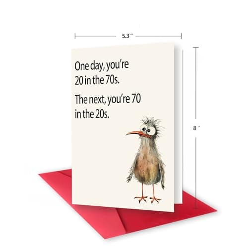 70th Birthday Card, Gifts for 70 Year Old Dad Mom, 70th Birthday Gifts for Men Women