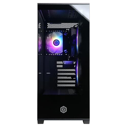 CyberPowerPC Gamer Master Gaming PC, AMD Ryzen 5 5500 3.6GHz, Radeon RX 6400 4GB, 16GB DDR4, 500GB PCIe Gen4 SSD, WiFi Ready & Windows 11 Home (GMA3100A)