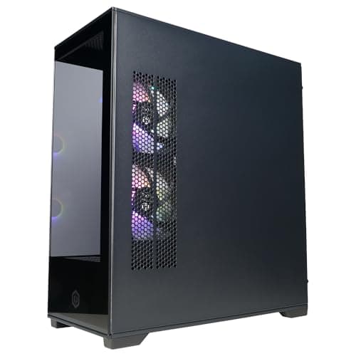 CyberPowerPC Gamer Master Gaming PC, AMD Ryzen 5 5500 3.6GHz, Radeon RX 6400 4GB, 16GB DDR4, 500GB PCIe Gen4 SSD, WiFi Ready & Windows 11 Home (GMA3100A)