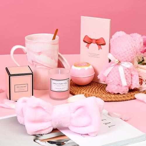 Gift for Women, Gift Baskets for Women, Gift Sets Contains 6 Gifts in Total, Fun Gifts for Her, Friends, Colleagues, Wife, Mom, Daughter, Sister, Aunt