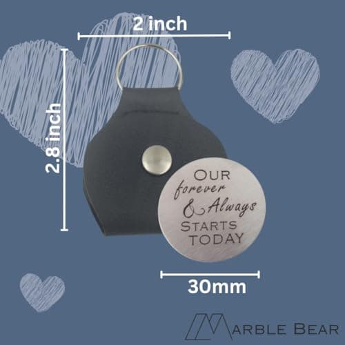 Gift to Groom From Bride on Wedding Day - Future Husband Gift, Pocket Hug Token