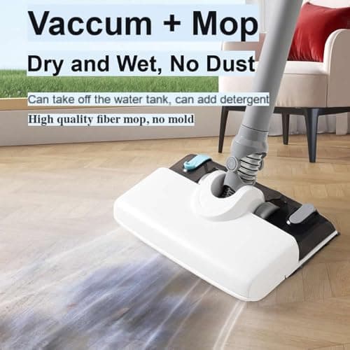 HDView Cordless Vacuum Cleaner, Up to 30Kpa and 30Mins Vacuum and Mop Combo, Lightweight Rechargable Stick Vacuum, Deep Cleans, Washes, for Home Hardwood Floor Pet Hair Carpet