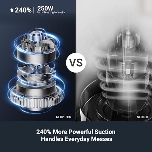 Eureka RapidClean Pro Cordless Vacuum Cleaner for Hard Floors, Lightweight Stick Vacuum LED Headlights, Convenient Stick and Handheld Vac, Green, NEC285GR