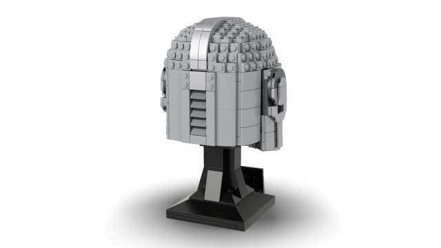LEGO Star Wars The Mandalorian Helmet 75328 Buildable Model Kit, Display Collectible Decoration Set for Adults, Men, Women, Mom, Dad, Collectible Gift Idea