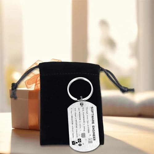 Engineer Gifts - Engineering Keychain for Mechanical Software Electrical Engineer - Engineering Student Professor
