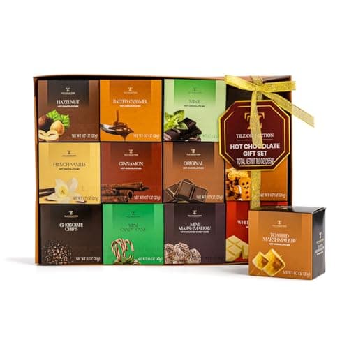 Hot Chocolate Gift Sets - 12 Days, Hot Chocolate Gift |Small Gifts |Hot Chocolate Mix |Gourmet Hot Chocolate Set |Hot Chocolate Gift Sets |Gifts For Women, Kids, Men