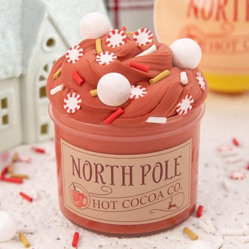 Christmas Stocking Stuffers - Slime for Kids - 4 Pack Slime Balls - Toys Slime Kit Xmas Gifts for Classroom Rewards Teens Girls Boys 4 5 6 7 8 9 10 11 12 Year Old and Adults