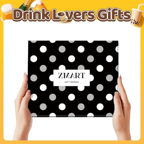Zmart Drink Gifts for Men - Scotch Whiskey Socks for Drink Lovers, Beer Coffee Gifts