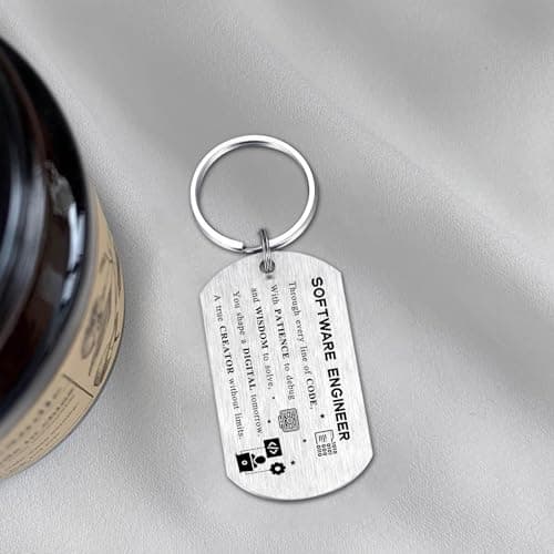 Engineer Gifts - Engineering Keychain for Mechanical Software Electrical Engineer - Engineering Student Professor