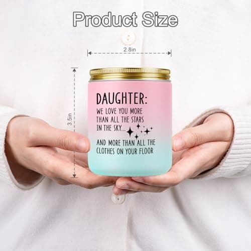 Miracu Candle, Teen Girls Gifts for Daughter, Teenage Girl Presents - Birthday Gifts for Teens 16-18 - Funny 2025 Christmas, Valentines Teenage, Unique Daughter Birthday Presents Ideas from Mom Dad