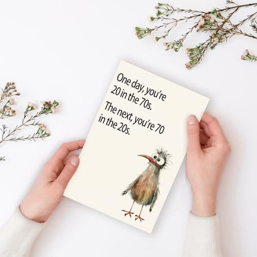 70th Birthday Card, Gifts for 70 Year Old Dad Mom, 70th Birthday Gifts for Men Women