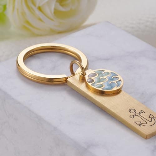 MIXJOY You Are My Anchor Keychain, Bestie Gifts for Women, Gifts for Best Friend Woman, Through Thick and Thin, Small Bestie Friendship Birthday, My Tribe, Close Female Friends Through Rough Times