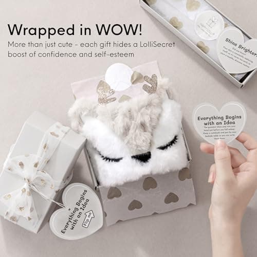 HAPPY LOLLI Birthday Gift for Tween & Teen Girls – 8 Wrapped Gifts with Empowering Tasks – Perfect for Christmas & Birthdays