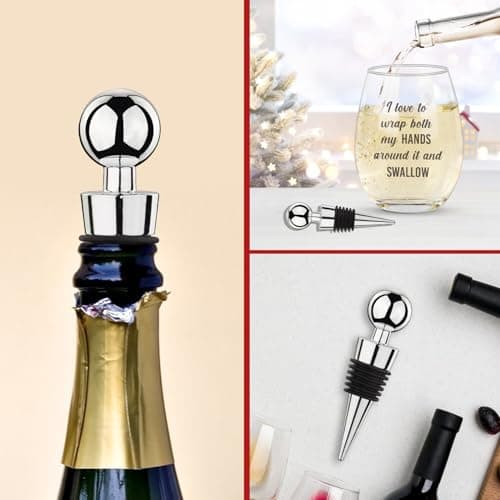 Funny Wine Glasses For Women, Best White Elephant Gifts 2025, Gag Gift For Women, Gifts For Wine Lovers, Birthday Present For Adults Her Men, Frined, Funny Gift For Men Coworker, Boss, Employee