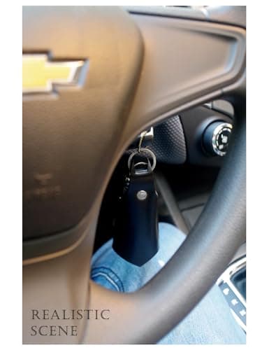 CAILLU KeyChain Leather Bat Shape for men gifts and women Car key fob case,Leather fashion pop keys ring cover holder