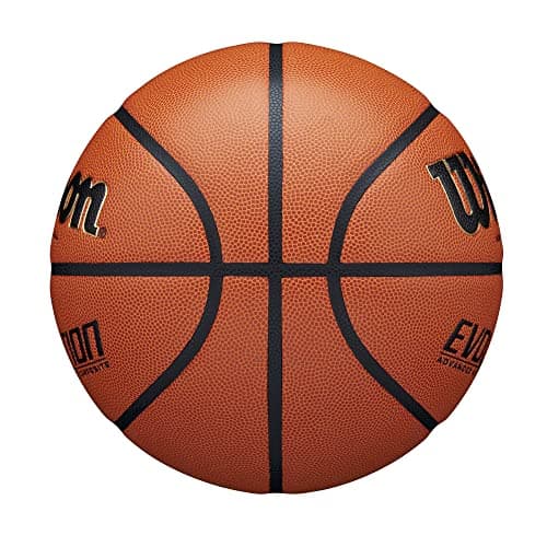 WILSON Evolution Indoor Game Basketballs - Size 5, Size 6 and Size 7