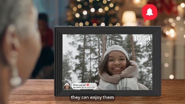 Frameo 10.1" WiFi Digital Picture Frame, Smart Digital Photo Frame with 16GB Storage, 1280x800 IPS HD Touch Screen, Auto-Rotate, Easy Setup to Share Photos or Videos Remotely via App from Anywhere