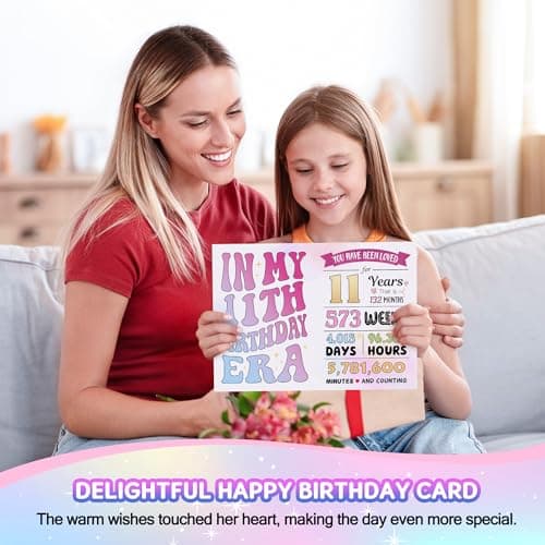 11 Year Old Girl Birthday Gifts for 11 Year Old Girl Gift Trendy 11th Birthday Gifts for Girls Age 11 Gift Ideas Cool Stuff Things for Tweens, Teens, Preteen Girls Happy 11th Decoration Present