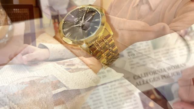 OLEVS Watch for Men Diamond Business Dress Analog Quartz Stainless Steel Waterproof Luminous Date Two Tone Luxury Casual Wrist Watch