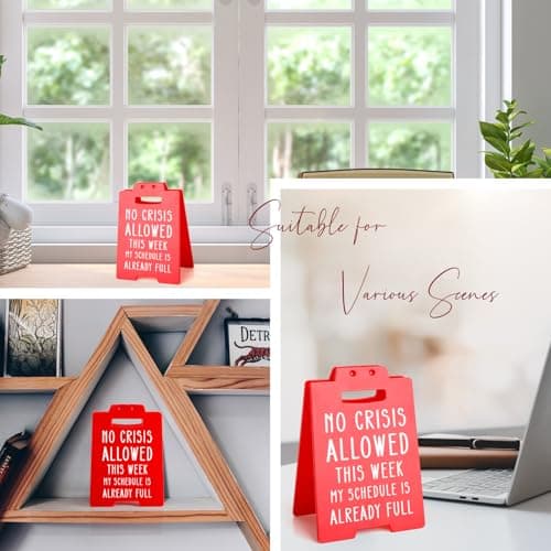 Funny Boss Gifts for Women Men, Boss Lady Gift, White Elephant Gift, Administrative Professional Day Coworker Gifts for Women Manager Supervisor Leader Administrator Principal, Funny Cubicle Sign