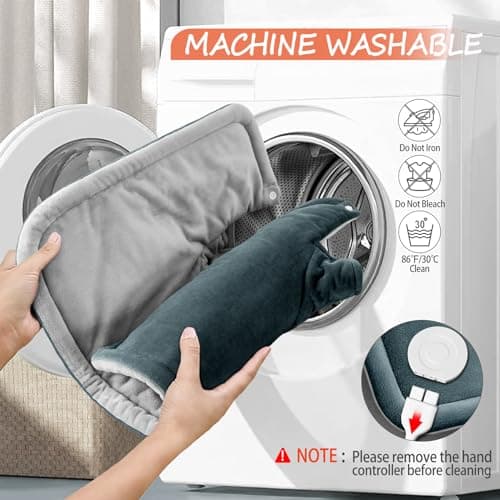 Neck Heating Pad Gifts for Dad, Men, XL Weighted Shoulder Heat Pad, Back Pain Relief Heat Pads, Gifts for Mom, Women and Christmas, Birthday, Mother's Day, Fathers Day Warm Gifts, 23'' x 17''