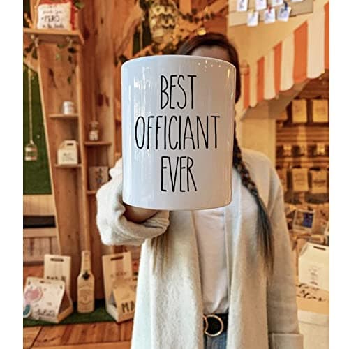 Dnuiyses Wedding Officiant Mug, Funny Wedding Registry Mugs, Best Officiants Ever Gift from Couple, Bride Groom Thank You Mug Gifts for Wedding Day, Bridesmaid Gifts, Just Married Gift for Newlywed