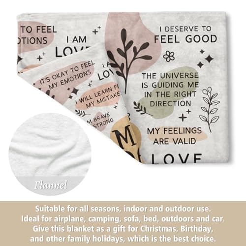 BaubleDazz New Mom Gifts Blankets, Pregnancy Postpartum Gender Reveal First Time Mommy Present, Mothers Day Birthday Gifts for Mom(50"X 60")